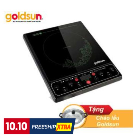 Bếp Điện Từ Goldsun GSH-3023 và kèm nồi lẩu