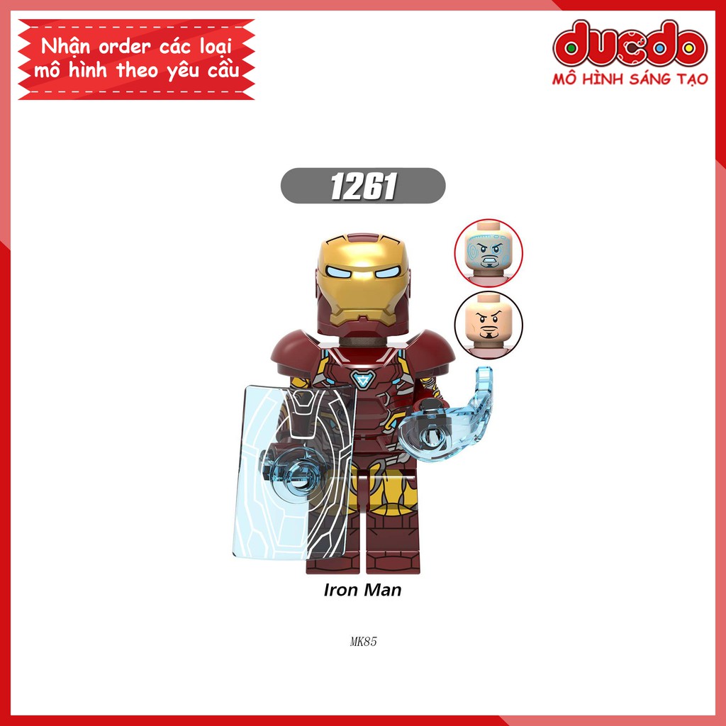 Minifigures siêu anh hùng End Game - Đồ chơi Lắp ghép Xếp hình Mô hình Mini Iron Man EndGame Xinh 0258