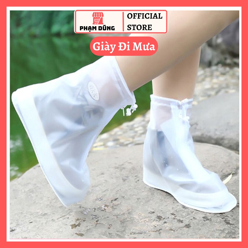 Giày Đi Mưa , Bốt Bọc Giày Đi Mưa Chống Ướt