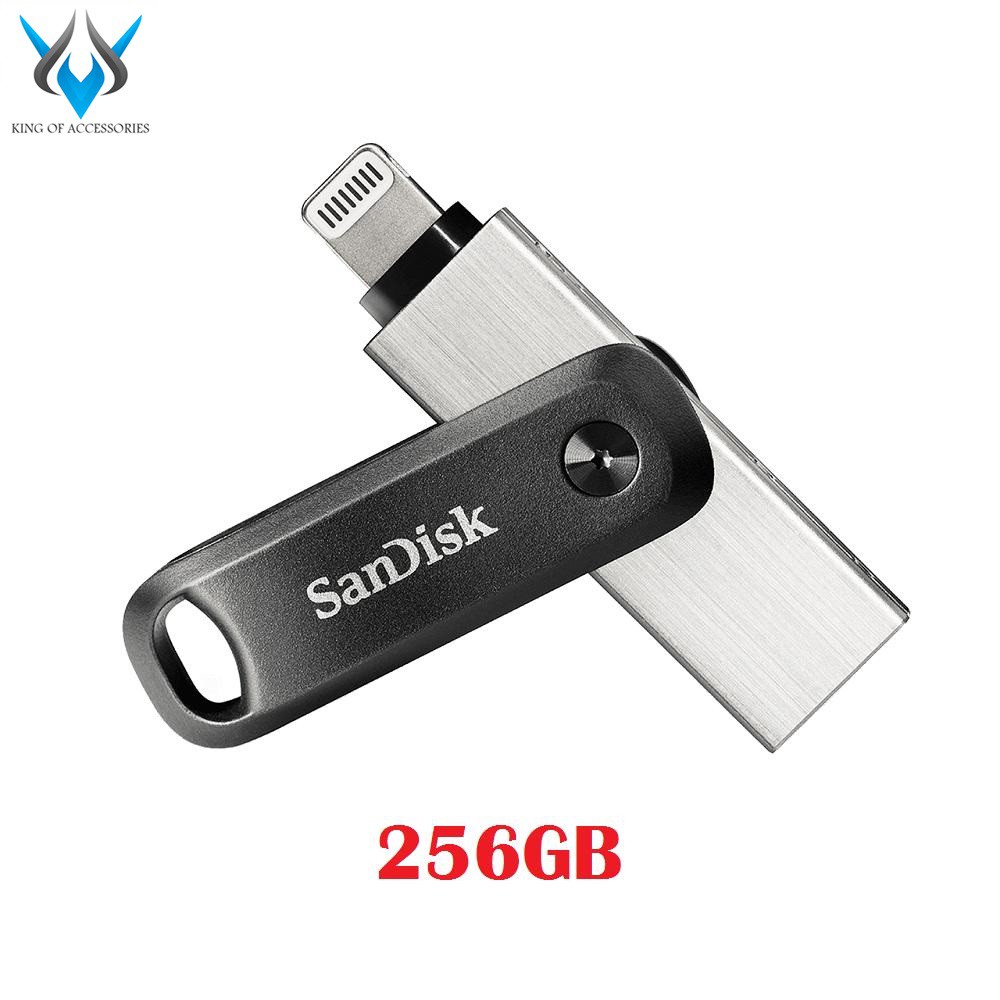 USB 3.0 OTG SanDisk iXpand Flash Drive Go 256GB (Bạc)