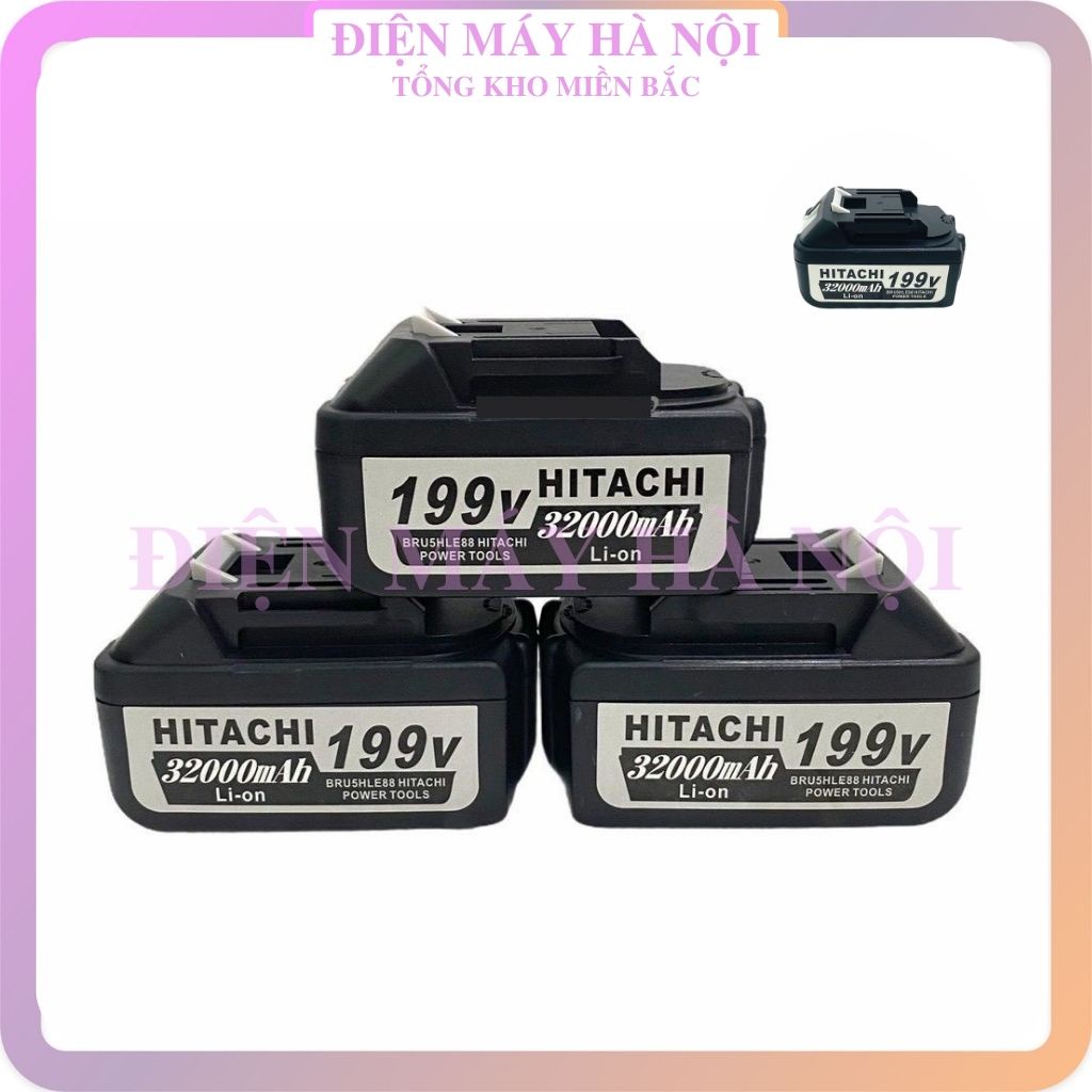Pin màu tím 199V, 118V máy khoan siết bulong makita dewalt hitachi máy 10 cell