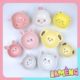 Bát ăn dặm cho bé kiểu nhật gốm sứ bamena ad04