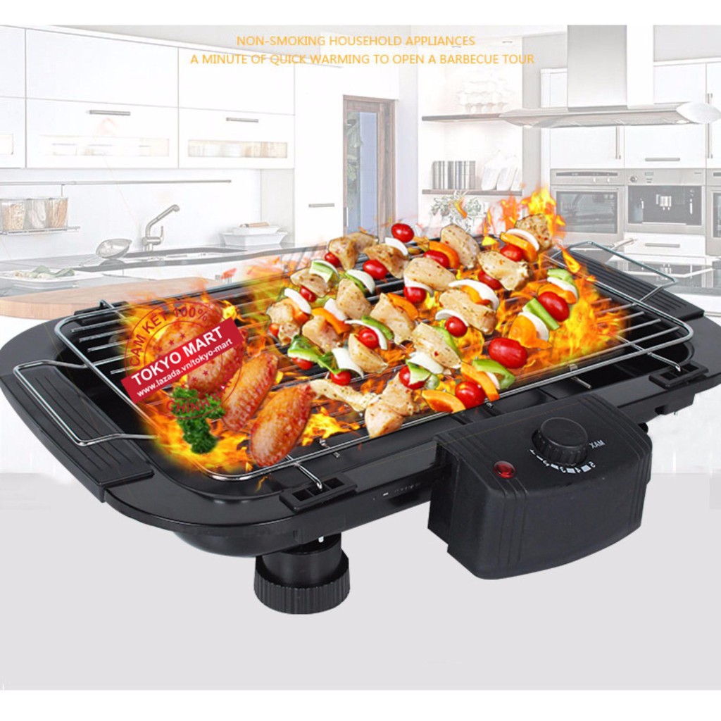 Bếp nướng điện BBQ,Chảo kiêm nồi lẩu 998 vô cùng tiện lợi -hàng loại 1