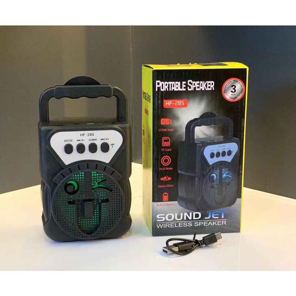 Loa bluetooth S285 loa không dây mini xách tay âm thanh hay hỗ trợ thẻ nhớ usb kết nối được nhiều dòng điện thoại