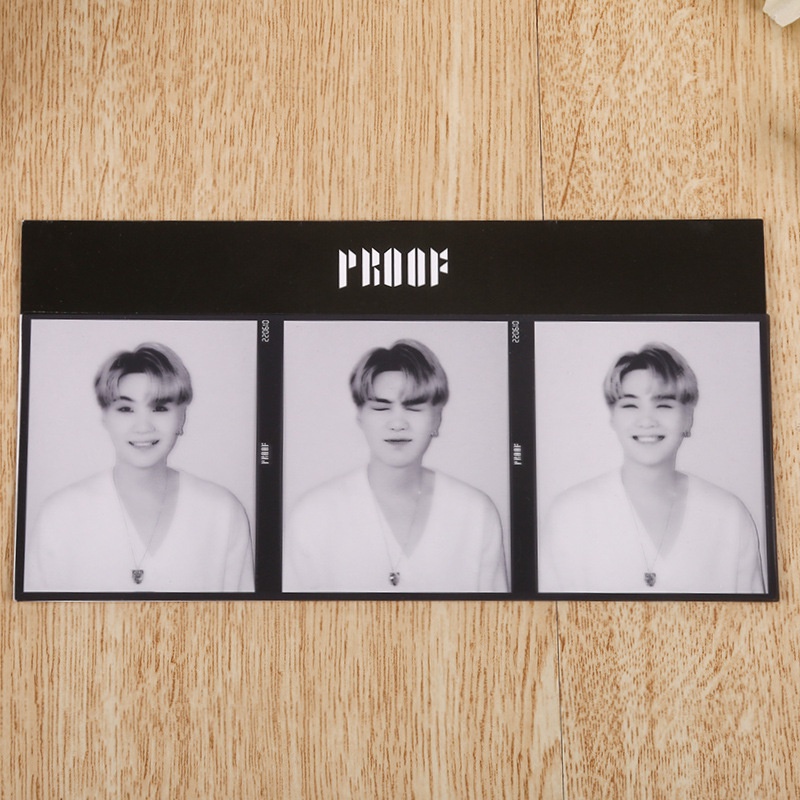 Thẻ Ảnh Bằng PVC In Hình Nhóm Nhạc BTS JK V JIMIN JIN SUGA RM J-HOPE 3