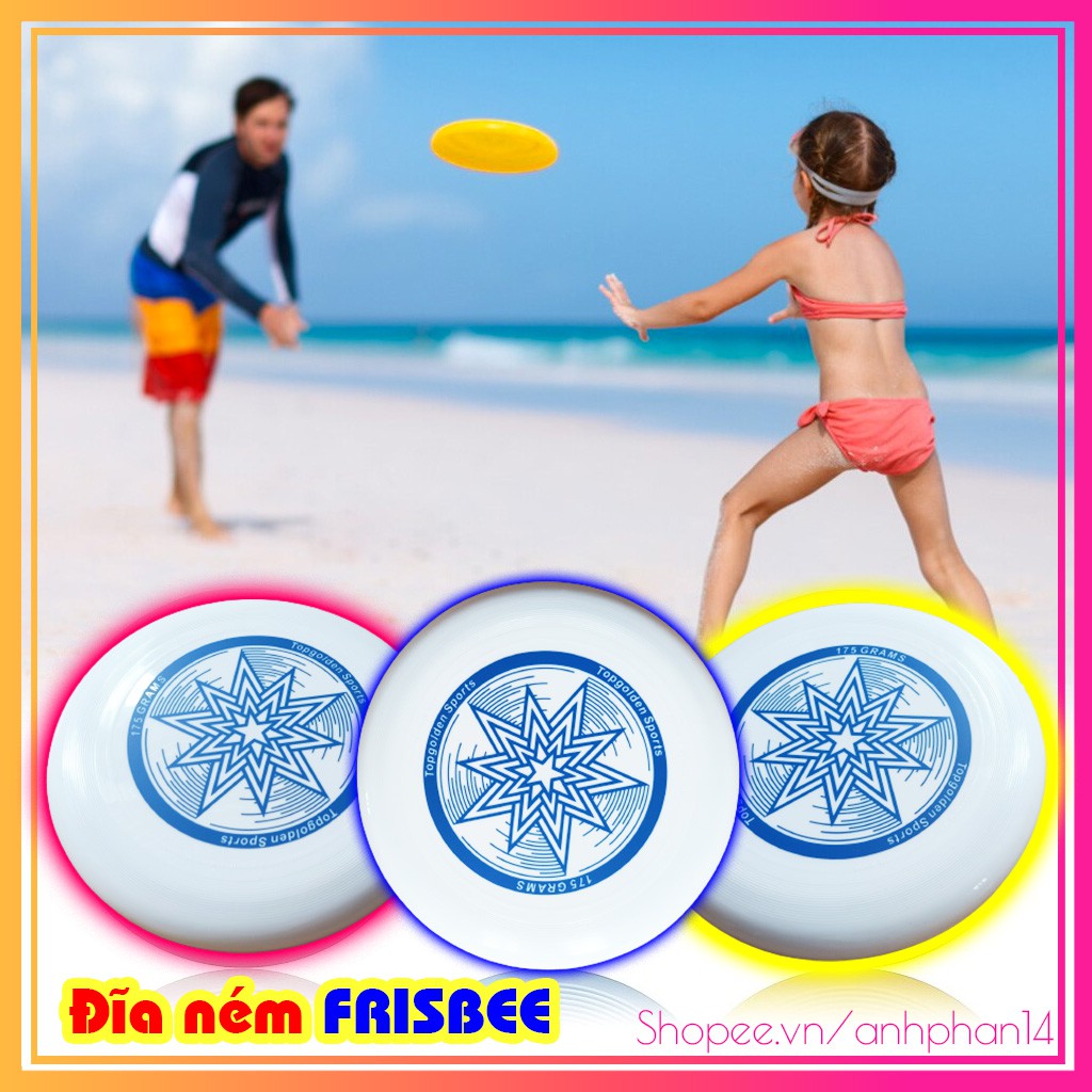 Đĩa Bay Frisbee Đồ Chơi Vận Động Thể Thao Khoẻ Cho Bé và Cả Gia Đình