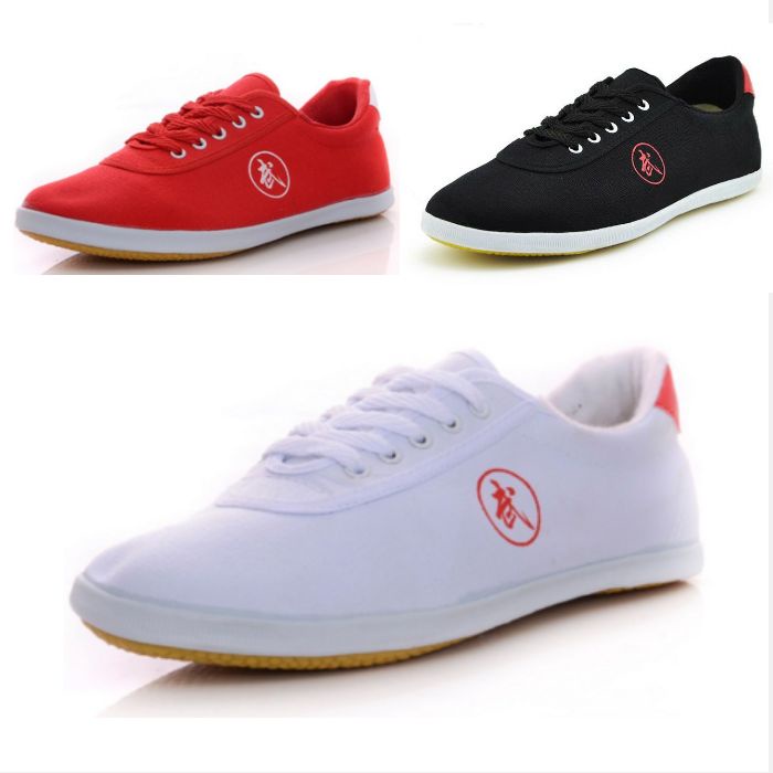 Giày Vải canvas Đế Gân Tập kung fu Thái Cực Quyền Cho Nam Và Nữ