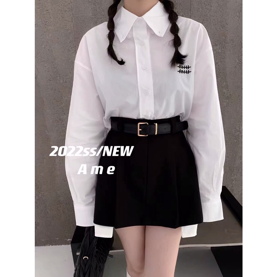 Chân váy cc đen dáng a ngắn basic