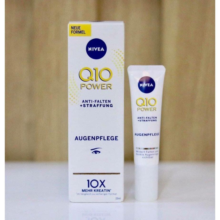 [ Sỉ , lẻ ] Kem chống nhăn vùng mắt Nivea Q10 Power Anti-Wrinkle +