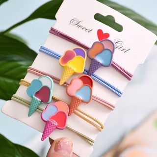 Buộc Tóc Pilu Hình que kem cute