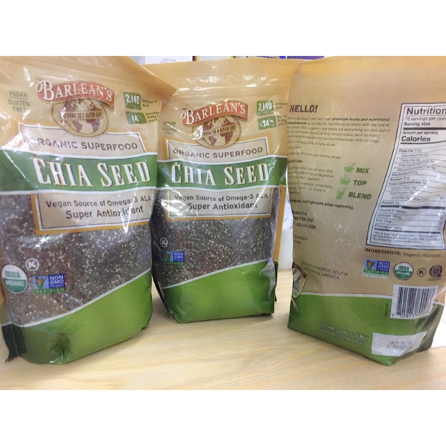 Hạt chia Mỹ- superfood