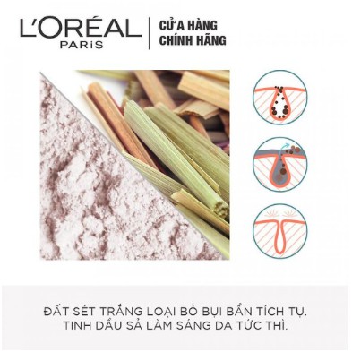 Mặt Nạ Đất Sét L'OREAL Paris Pure Clay Mask Illuminating