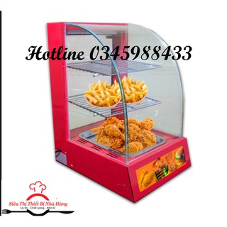 Tủ hâm nóng gà rán KFC- 1 khay đỏ