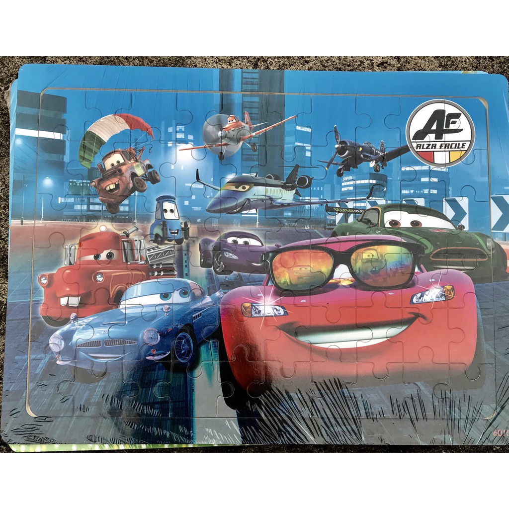 Đồ Chơi Ghép Hình 60 Mảnh Bằng Gỗ Cho Bé Nhiều Chủ Đề