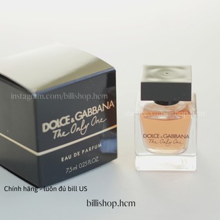 Minisize 7.5ML - Nước hoa Dolce Gabbana The Only One Eau de Parfum
