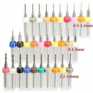 Set 10 mũi khoan bằng hợp kim cứng PCB CNC cho bản mạch in