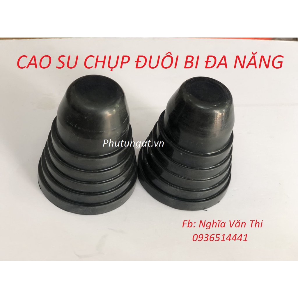 Cao su chụp đuôi bi đa năng