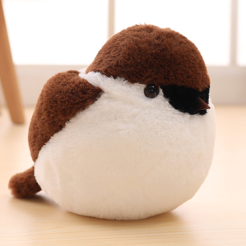 Thú Nhồi Bông Hình Động Vật Mềm Mại Dễ Thương Cho Bé