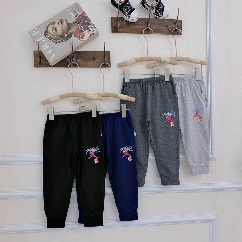 Quần cotton bé trai 11-33kg