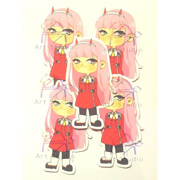 [Dưa] Hình dán Zero Two