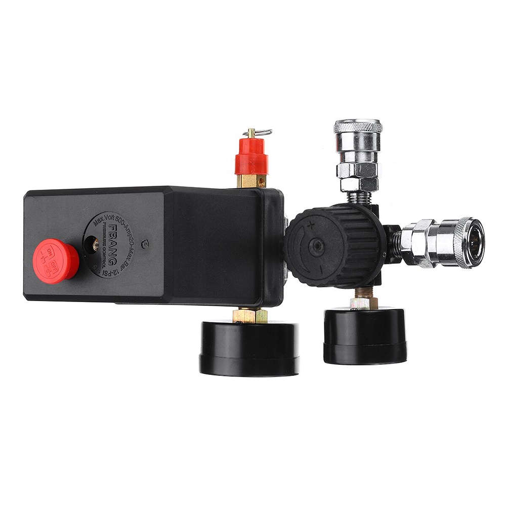 Công Tắc Điều Khiển Máy Nén Khí 4 Cổng 220V 30-120PSI