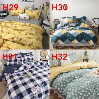 Combo Ga Gối Kèm Vỏ Chăn Hàng Nhập Khẩu ( nhắn tin chọn mẫu)