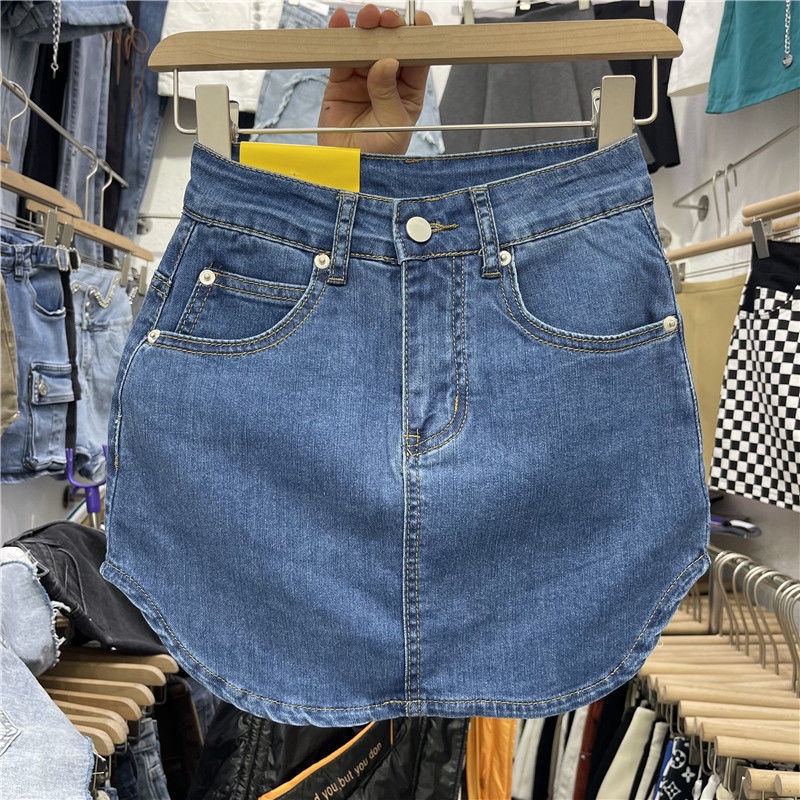 Chân váy jean Thiết Kế Mới Thời Trang Mùa Xuân Hè 2022
