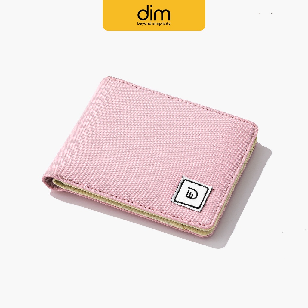 Ví Vải Gập Đôi Unisex DIM Cross Wallet - Ngang (Pastel Color)