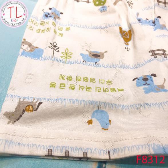 Thời Trang Trẻ Em -Đồ bộ đùi họa tiết thú cưng ngộ nghĩnh – Quần Áo Bé Trai - Bộ Bé Trai - Quần Áo Bé Gái - Bộ Bé