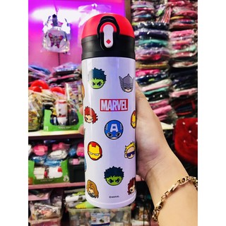 Bình nước giữ nhiệt marvel(hàng có sẵn)