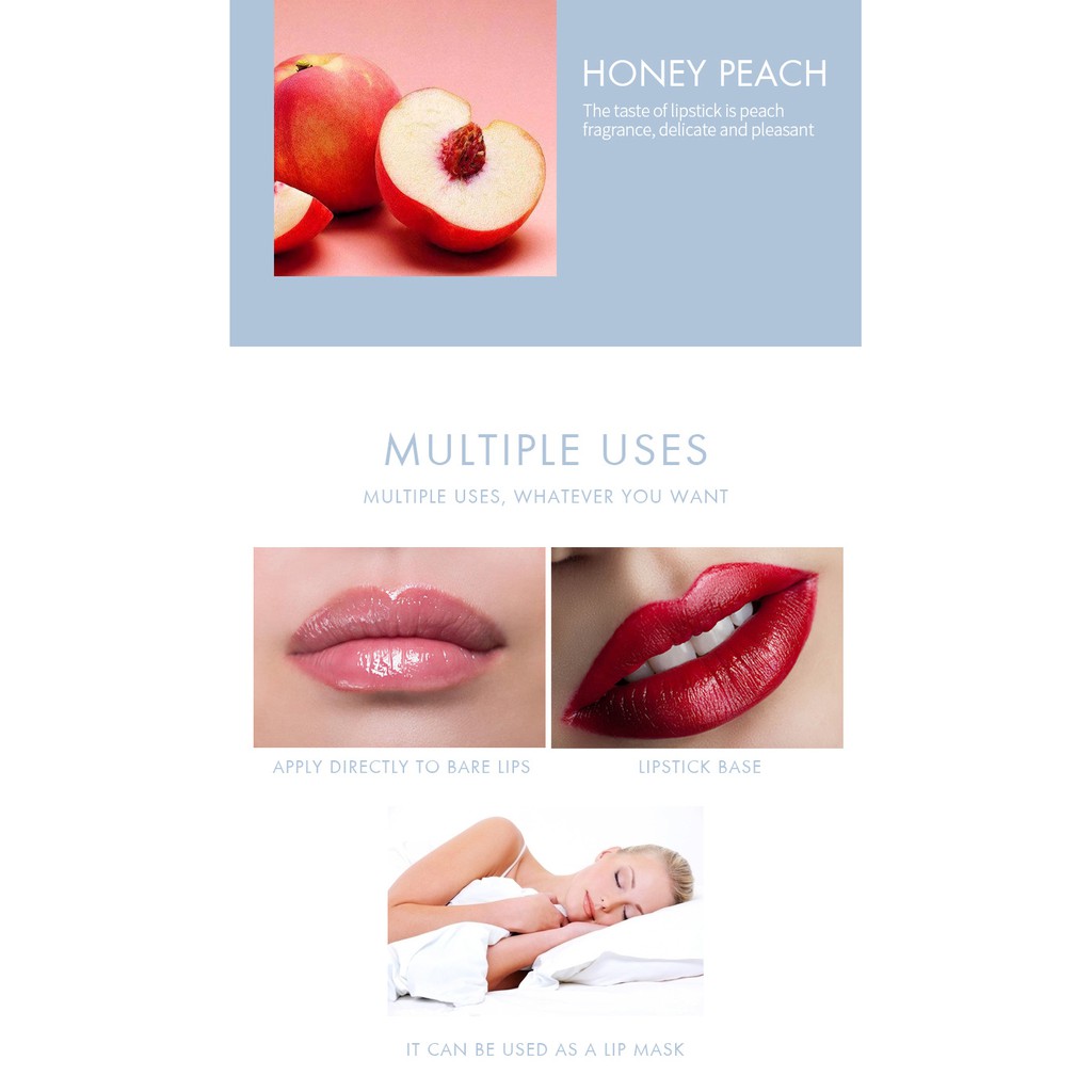 (Hàng Mới Về) Son Bóng Trong Suốt Nuôi Dưỡng Môi Căng Mọng Lâu Trôi Không Thấm Nước | BigBuy360 - bigbuy360.vn