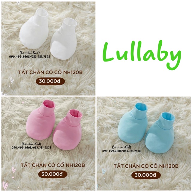 [LULLABY SALE] BAO CHÂN Modal Bé Sơ Sinh/ Bé Trai/ Bé gái