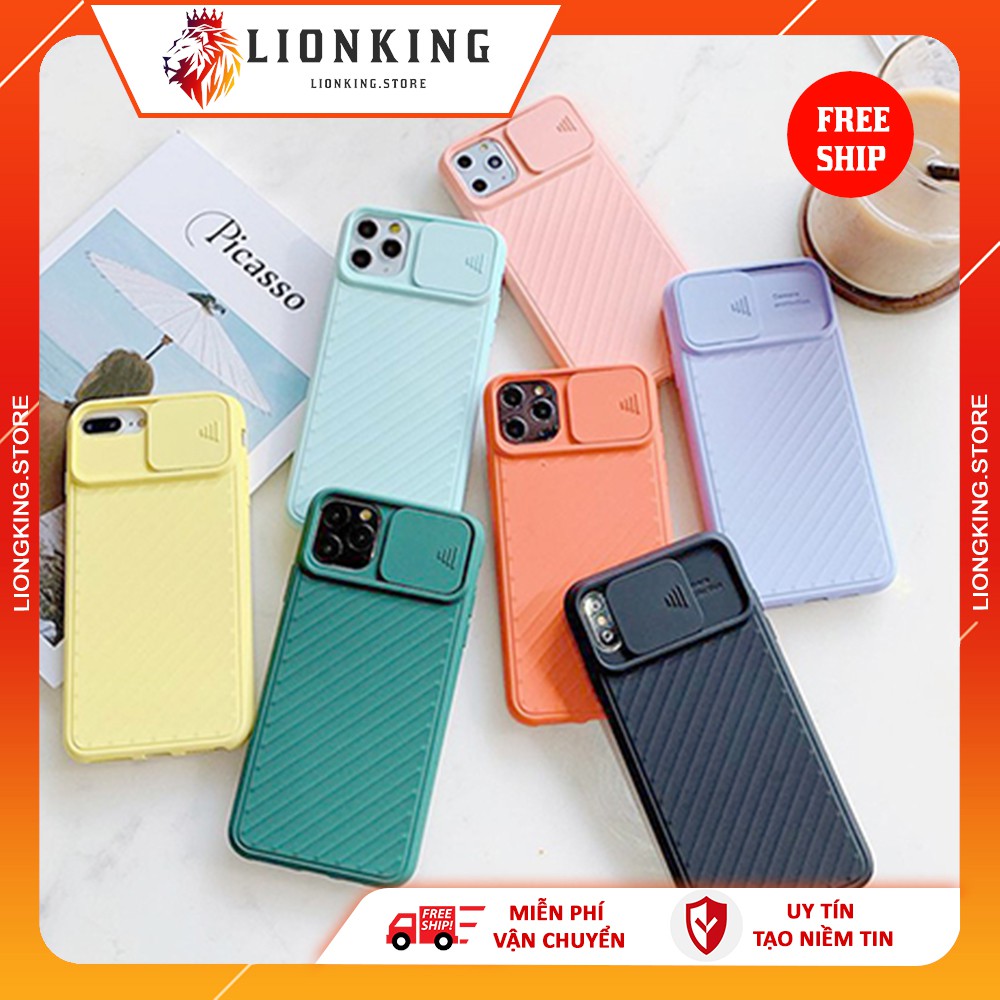 Ốp lưng iphone Camera Protection 5/5s/6/6plus/6s/6s plus/6/7/7plus/8/8plus/x/xs/xs max/11/11 pro/11 promax