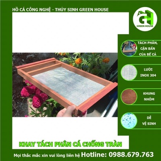 Khay tách phân cá (40cm x 15cm)
