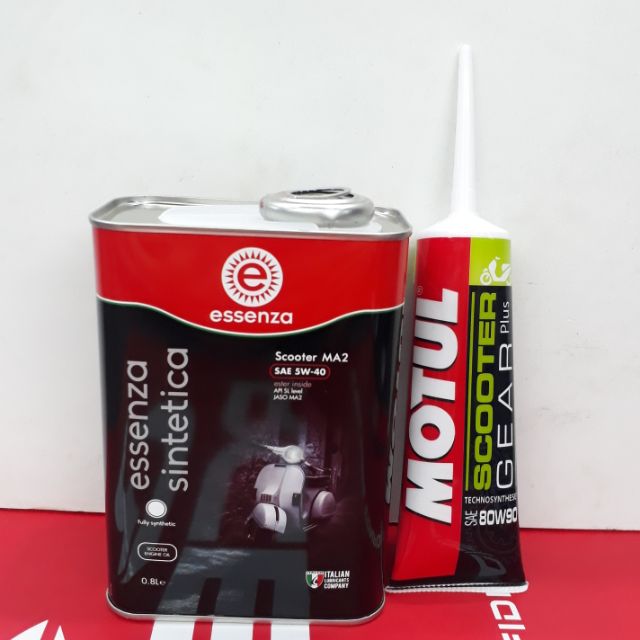 Nhớt tay ga Essenza Italia, Nhớt Lap ( Nhớt hộp số ) Motul Cho xe Tay ga.