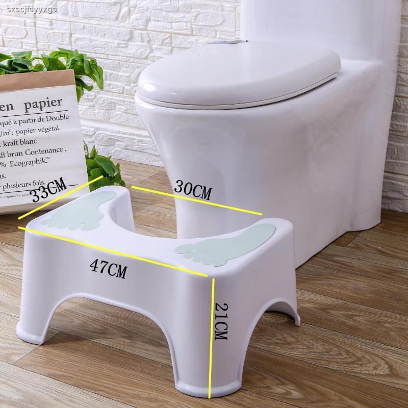 Ghế Nhựa Kê Chân Ngồi Toilet Tiện Dụng Cho Người Lớn