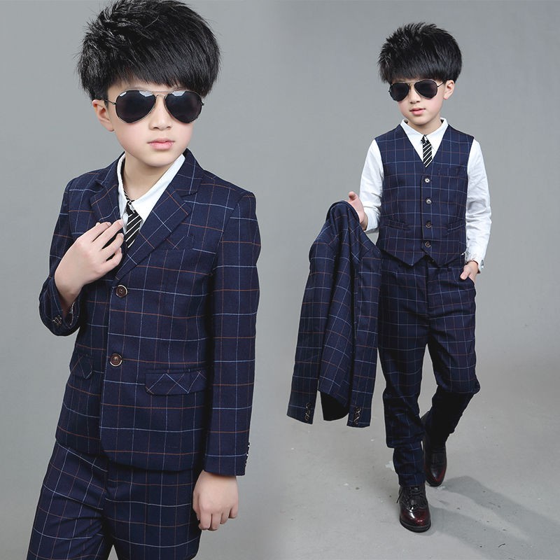 Set Đồ Vest Thời Trang Lịch Lãm Cho Bé Trai