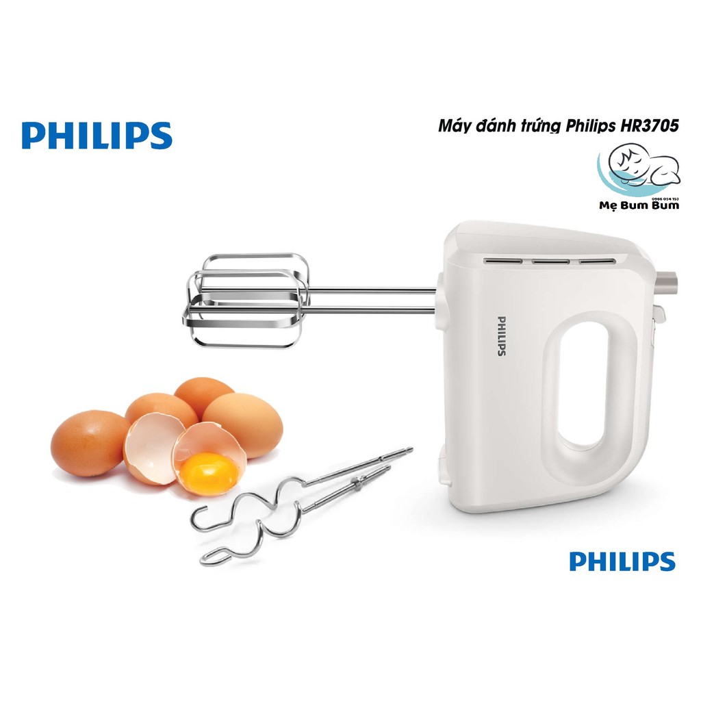 Máy đánh trứng Philips HR3705 - 300W