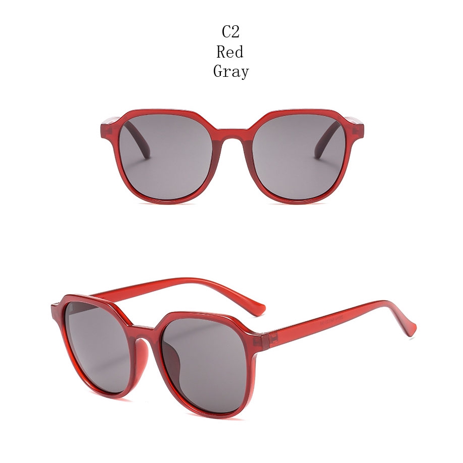 Kính mát SAMJUNE tròn nhỏ chống tia UV400 phong cách cổ điển thời trang