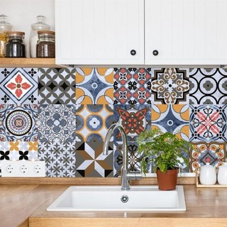 DECAL GẠCH BÔNG HOA VĂN HỌA TIẾT