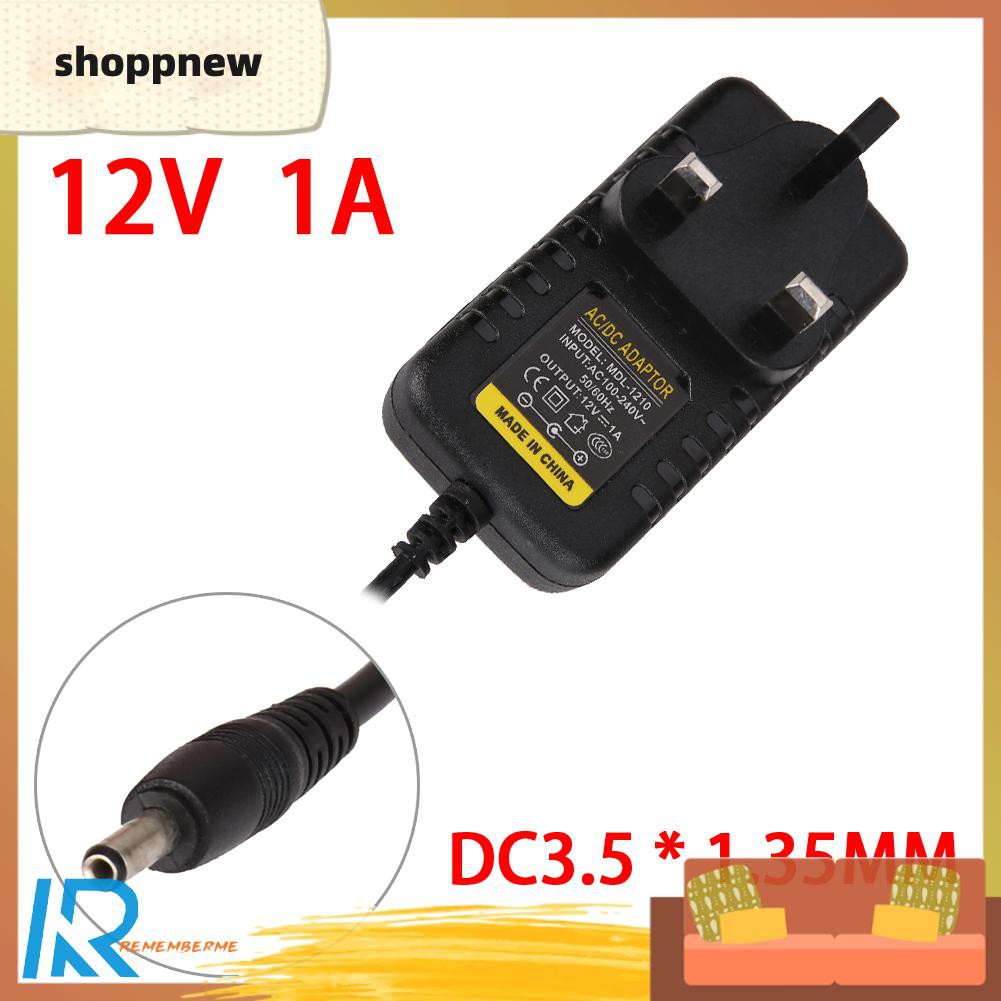 Bộ Chuyển Đổi Nguồn Điện Ac Sang Dc 3.5mmx1.35mm 12v 1a