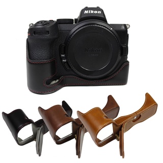 Vỏ Bảo Vệ Máy Ảnh Nikon Z7 Mark II Z6 Mark II Z7 Z6 Z5 Bằng Da PU