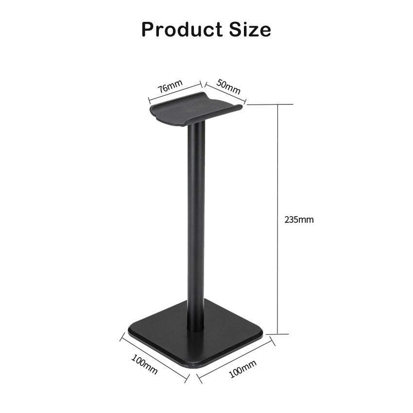 Wiresto Alloy Headset Headphone Stands