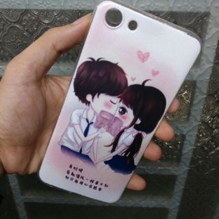 Ốp lưng Oppo A83 dẻo in hình Chibi