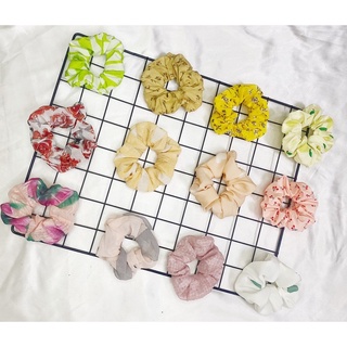 scrunchies hoạ tiết