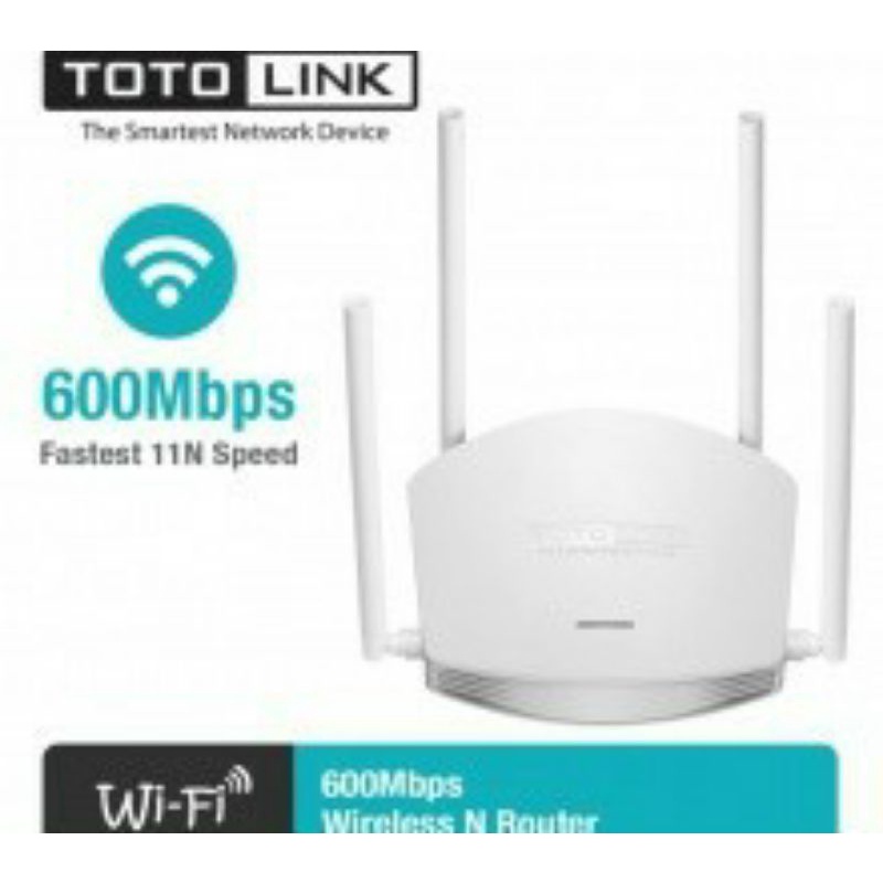 PHÁT WIRELESS TOTOLINK N600R - 600MBPS 4 ANTEN