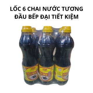 Lốc 6 Chai Nước Tương Đầu Bếp Đại Tiết Kiệm 470ml