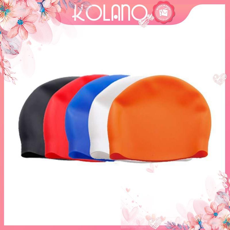 Mũ bơi silicon KOLANO Zoto unisex trùm kín đầu chống nước cho người lớn bơi lội an toàn SS-001159