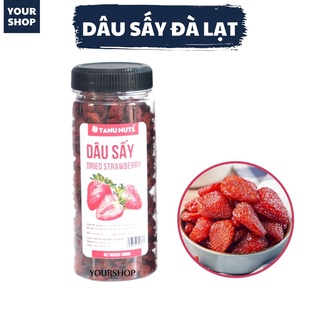 Dâu tây sấy dẻo không đường Yourshop - Dâu sấy giòn Đà Lạt