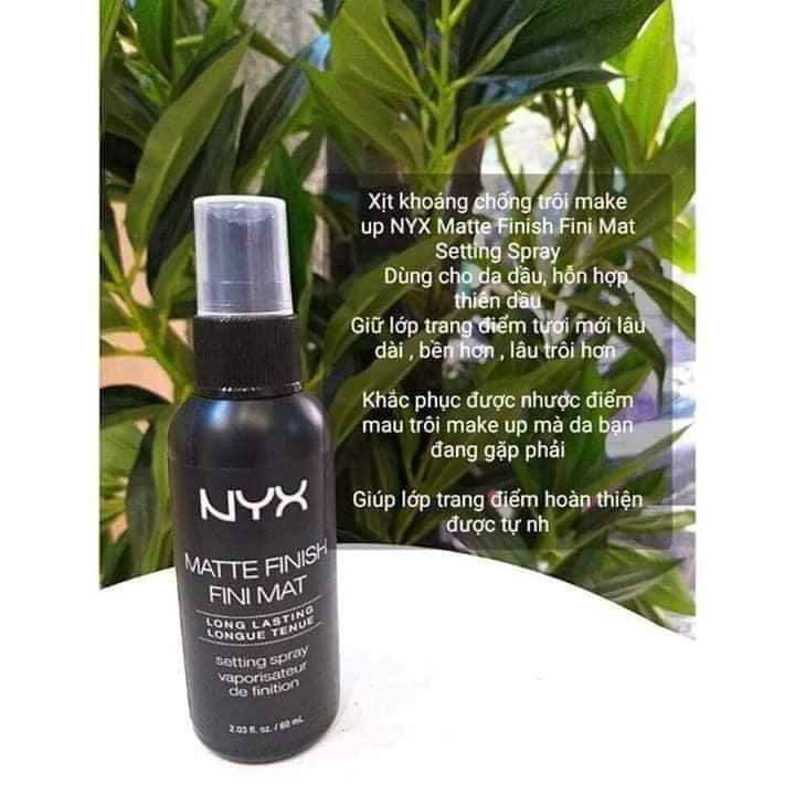 Xịt Khóa Nền NYX Makeup Setting Spray 60ml | BigBuy360 - bigbuy360.vn